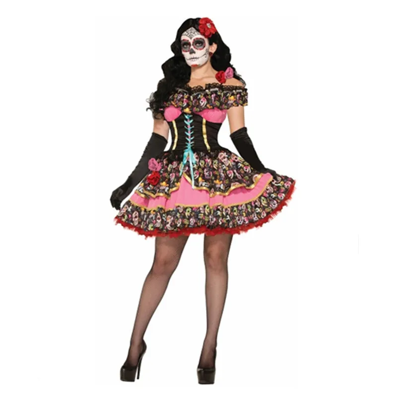 Zombie Party Games - Mexican Day of The Dead Flower