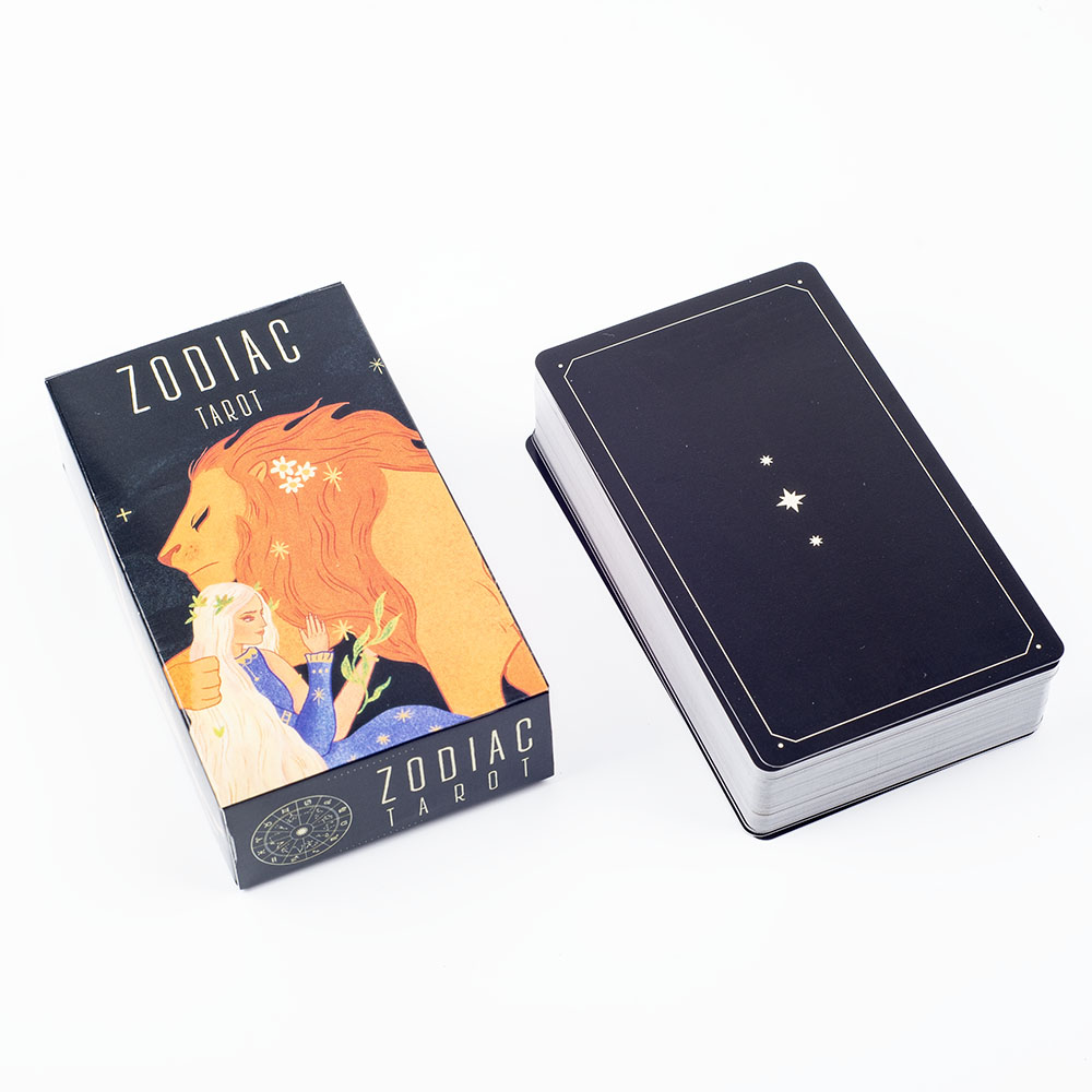 Zodiac Party Games - 10.3x6cm Zodiac Tarot Cards for Fortune