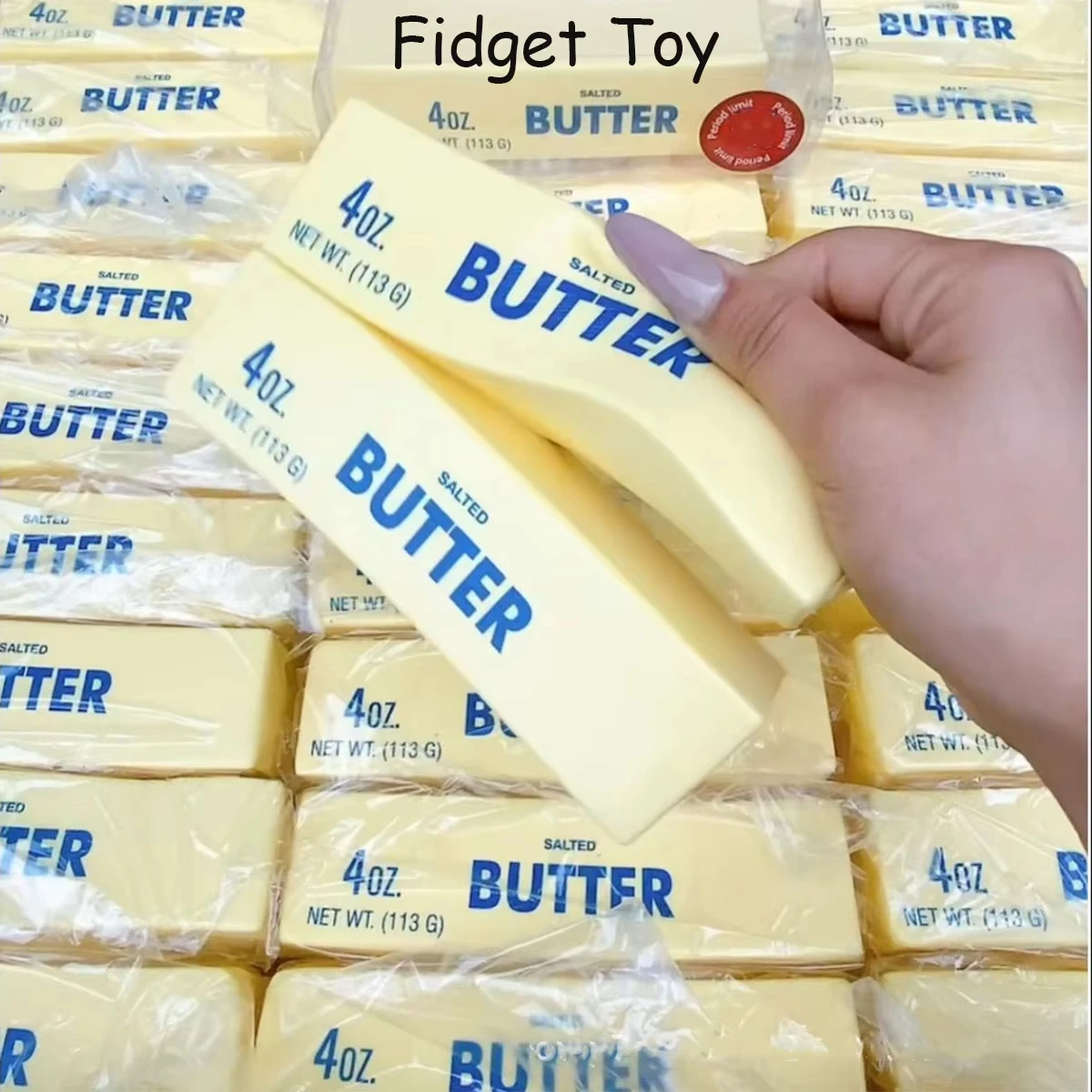 Party Games Gender Reveal - Butter Stick Squeezed Soft, Suitable for