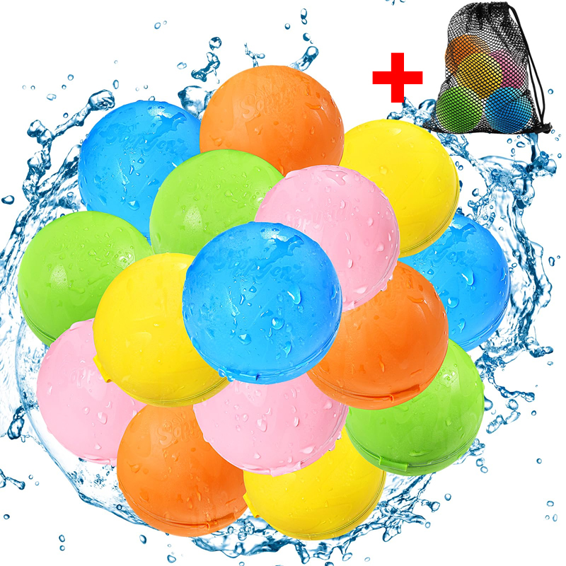 Reusable silicone water balloo - Party Games Using Balloons 评论和价格