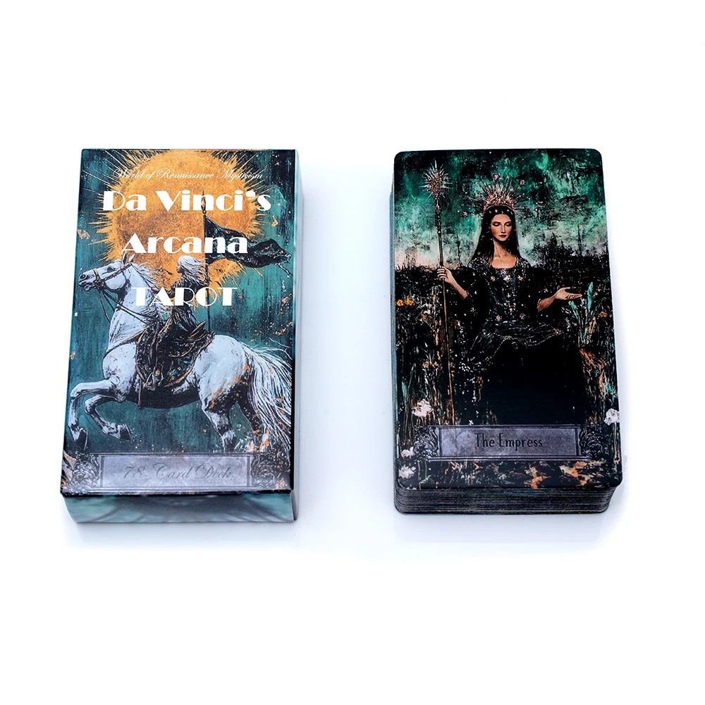 Da Vinci's Arcana Tarot Deck 7 - Party Games Juegos De Mesa 评论和价格