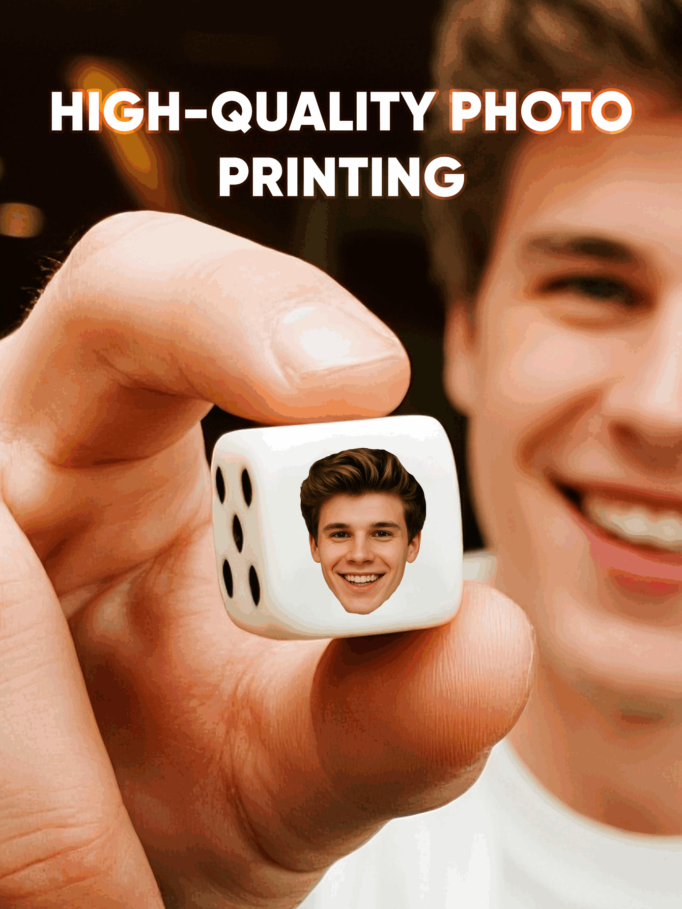 Custom Face Dice Personalized  - Party Family Games 评论和价格