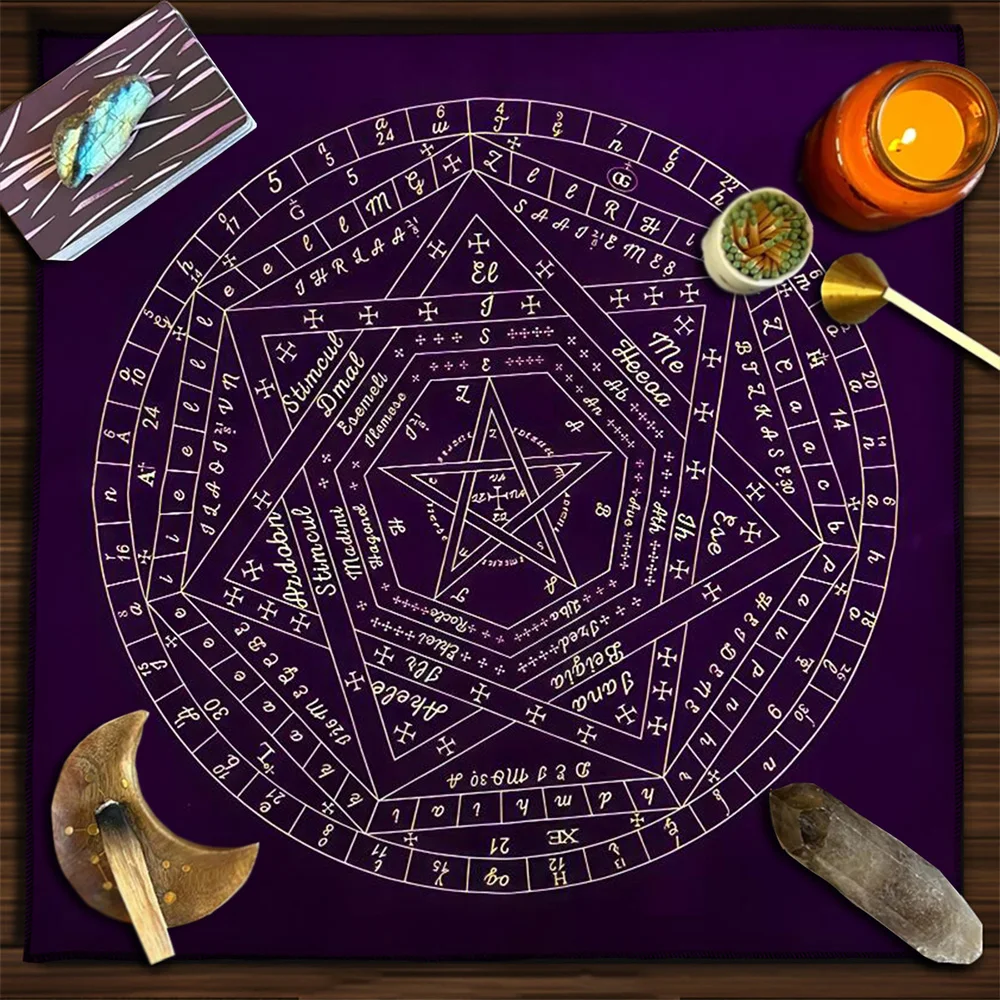 Tarot Card Tablecloth Sigillum - Zodiac Party Games 评论和价格