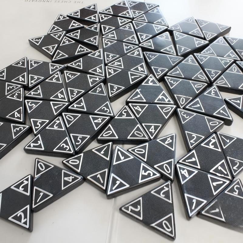 56Pcs Triangular Domino Game S - Party Family Games 评论和价格
