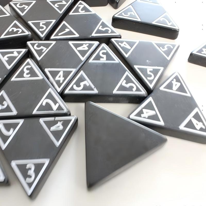 56Pcs Triangular Domino Game S - Party Family Games 评论和价格