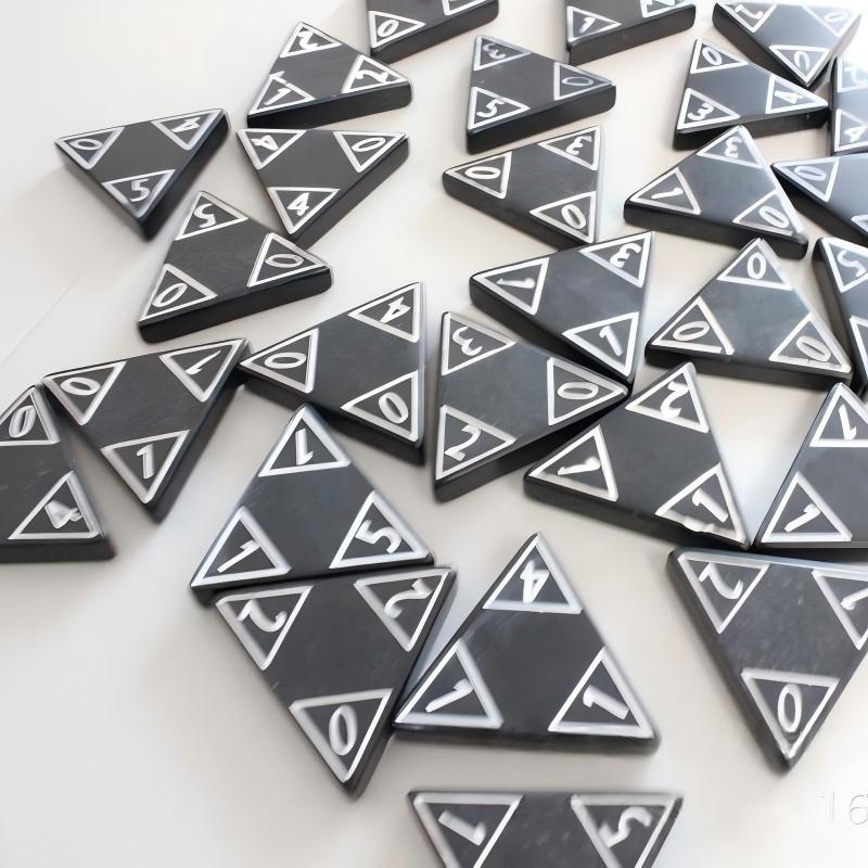 56Pcs Triangular Domino Game S - Party Family Games 评论和价格