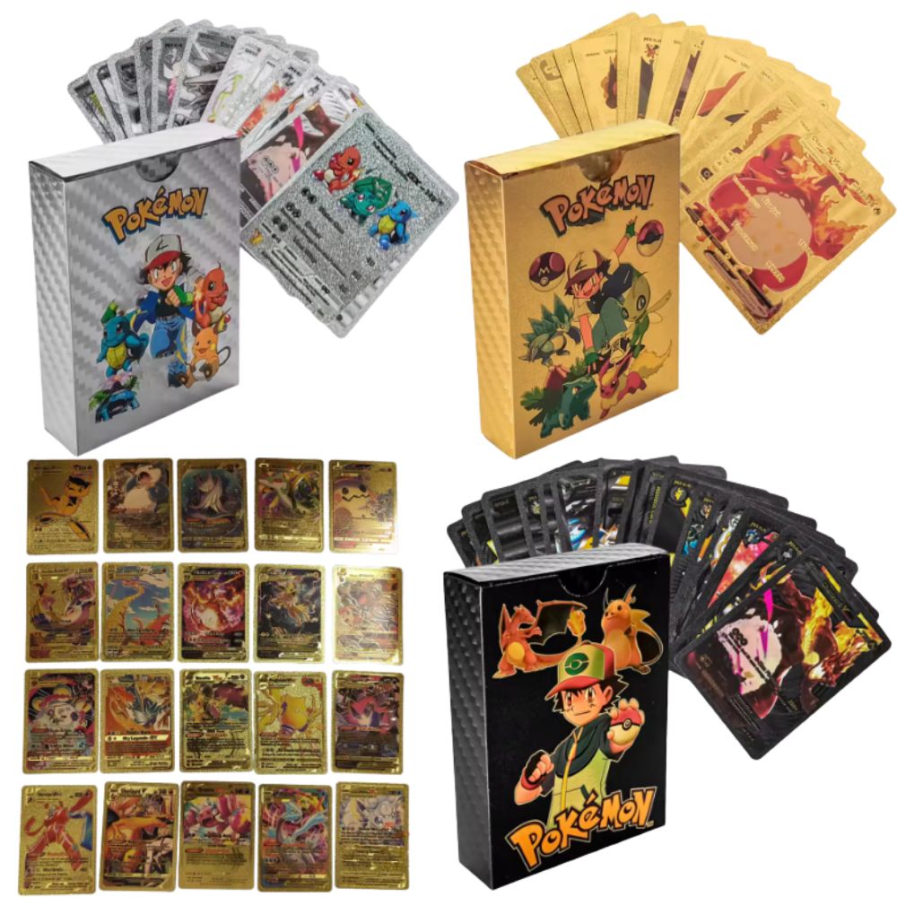 55PCS Pokémon Cards Vmax GX Go - Party Games No Props 评论和价格