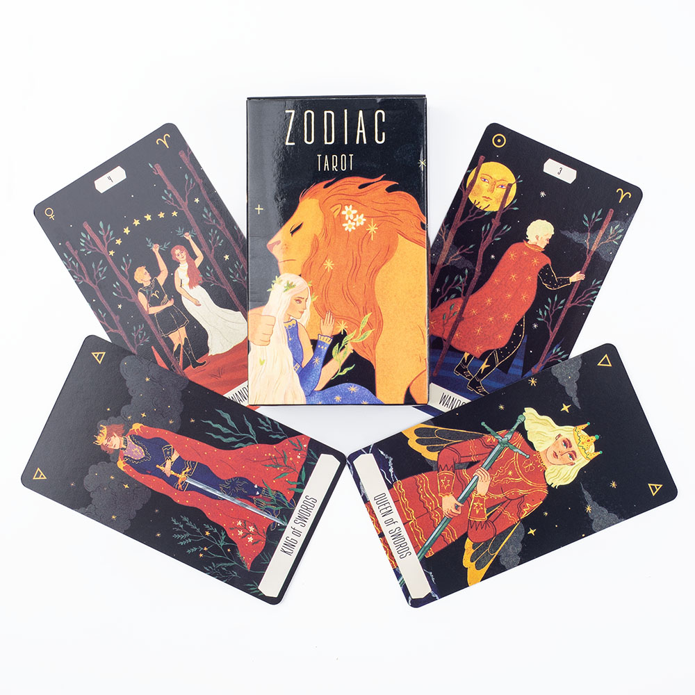 10.3*6cm Zodiac Tarot Cards Fa - Zodiac Party Games 评论和价格