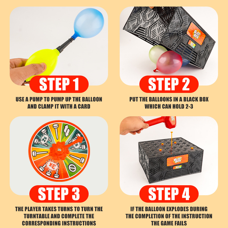 Blast Box Knocking Toy for Kid - Party Games Juegos De Mesa 评论和价格