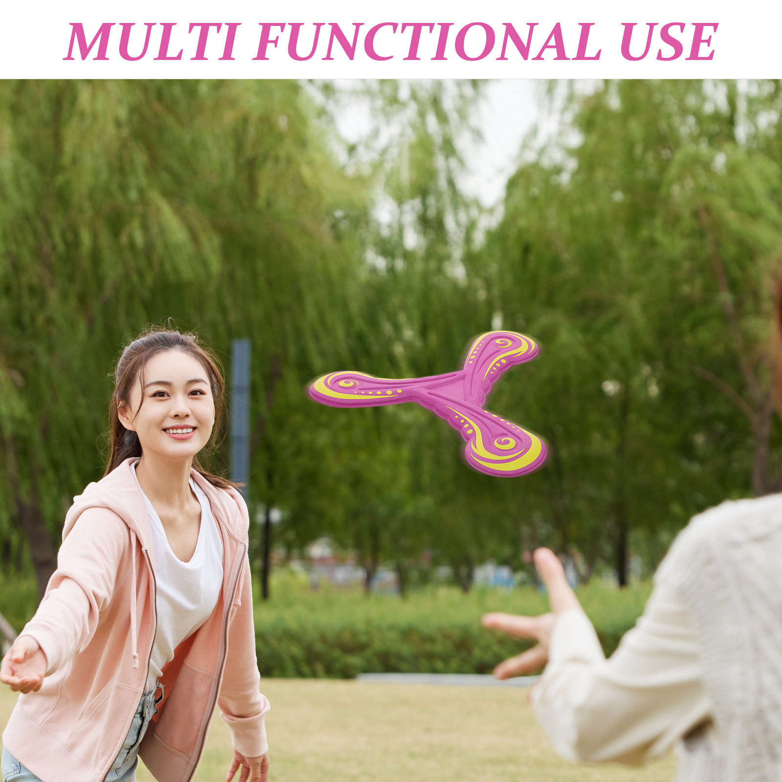 Outdoor Boomerang for Kids Sof - Party Games Easy Kids 评论和价格