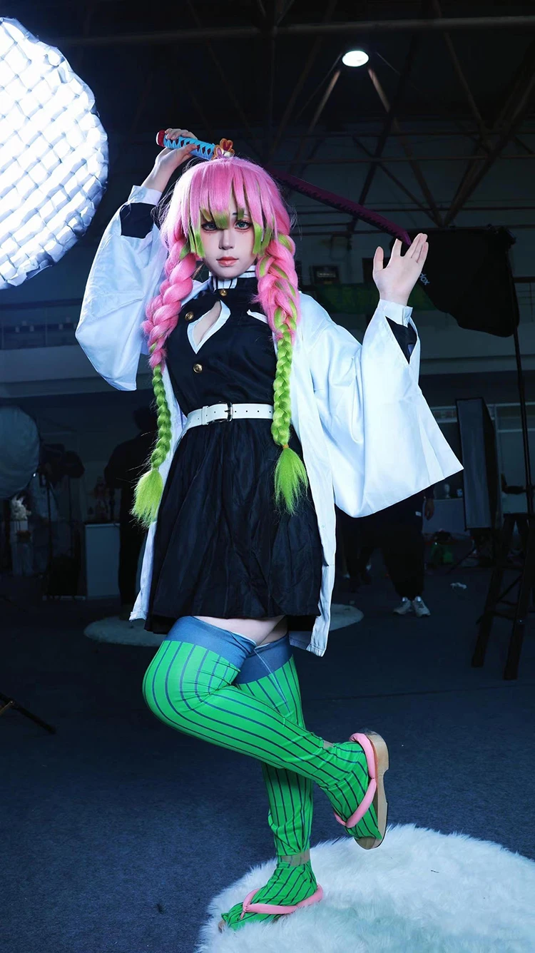 Anime Kanroji Mitsuri Cosplay  - Party Games For Adults And Kids 评论和价格