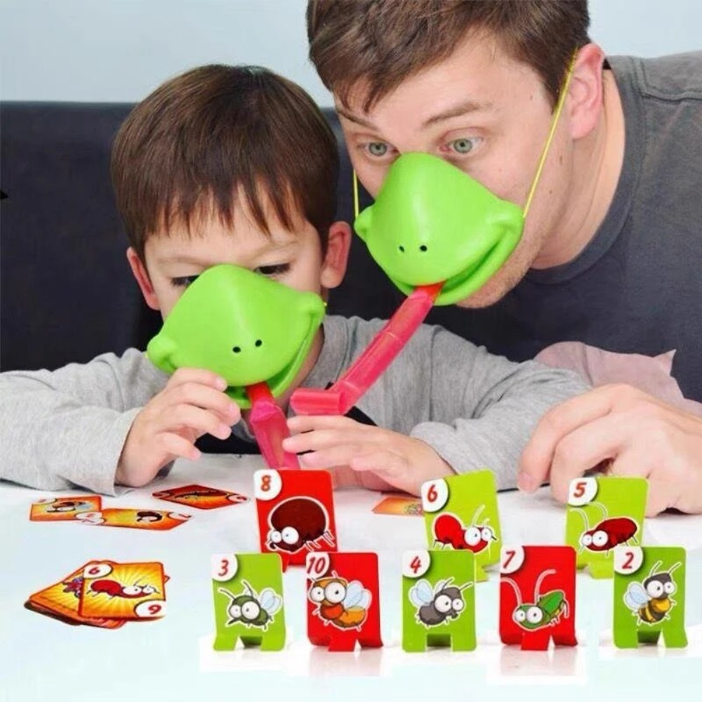 Frog Lizard Mask Wagging Tongu - Party Family Games 评论和价格