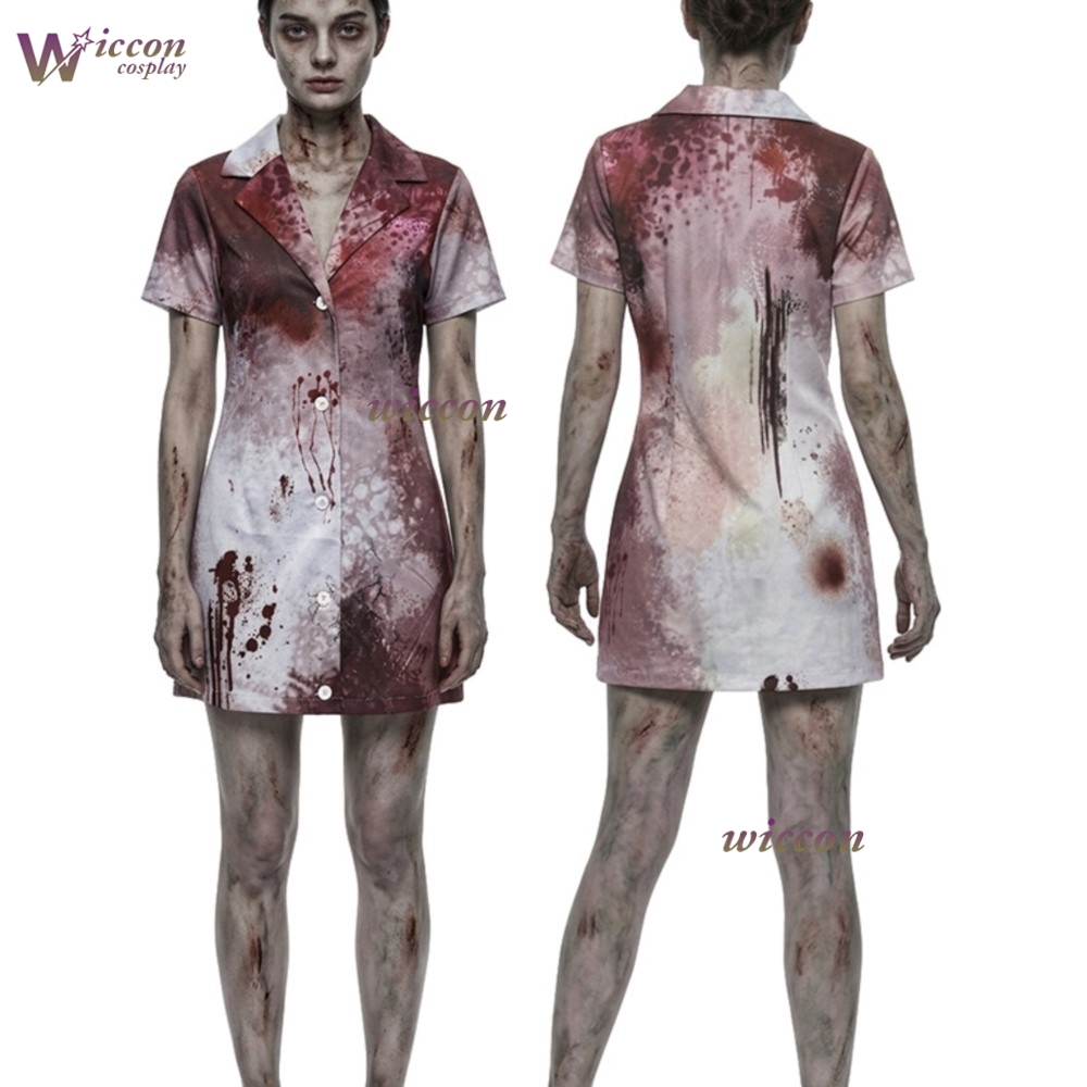 YNot Cos Zombie Nurse Costume  - Zombie Party Games 评论和价格