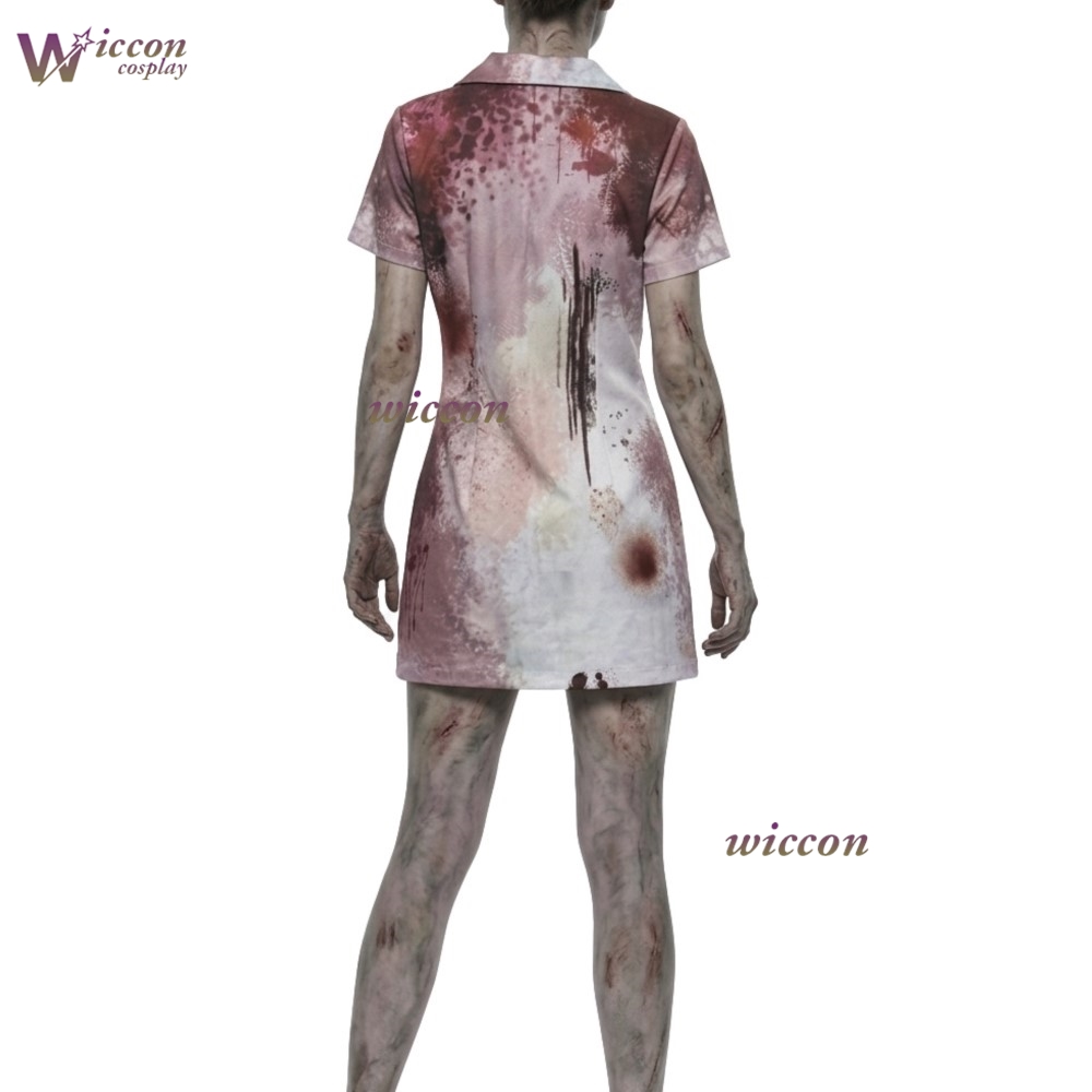 YNot Cos Zombie Nurse Costume  - Zombie Party Games 评论和价格