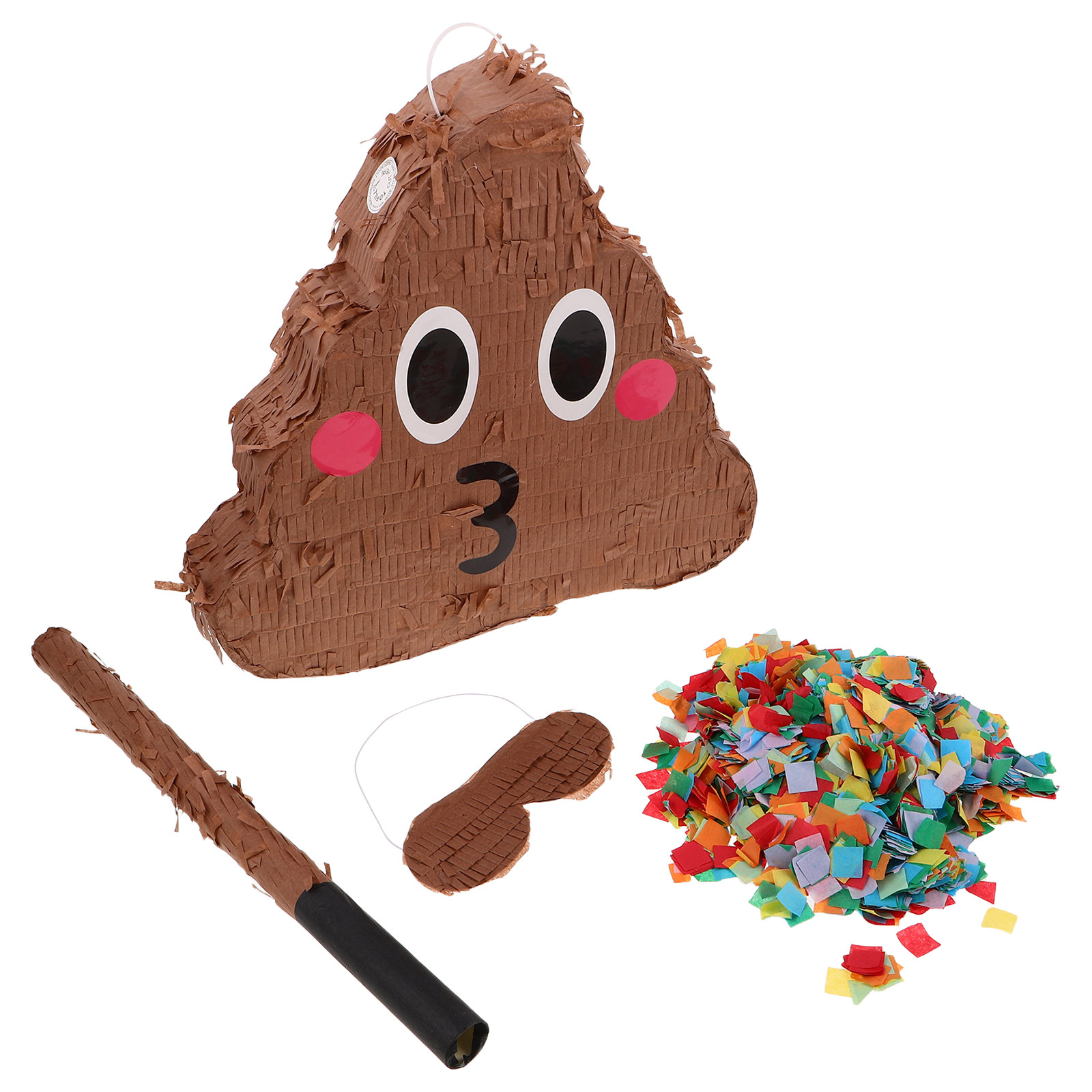 1Set Poop Themed Pinyata for K - Party Games Easy Kids 评论和价格