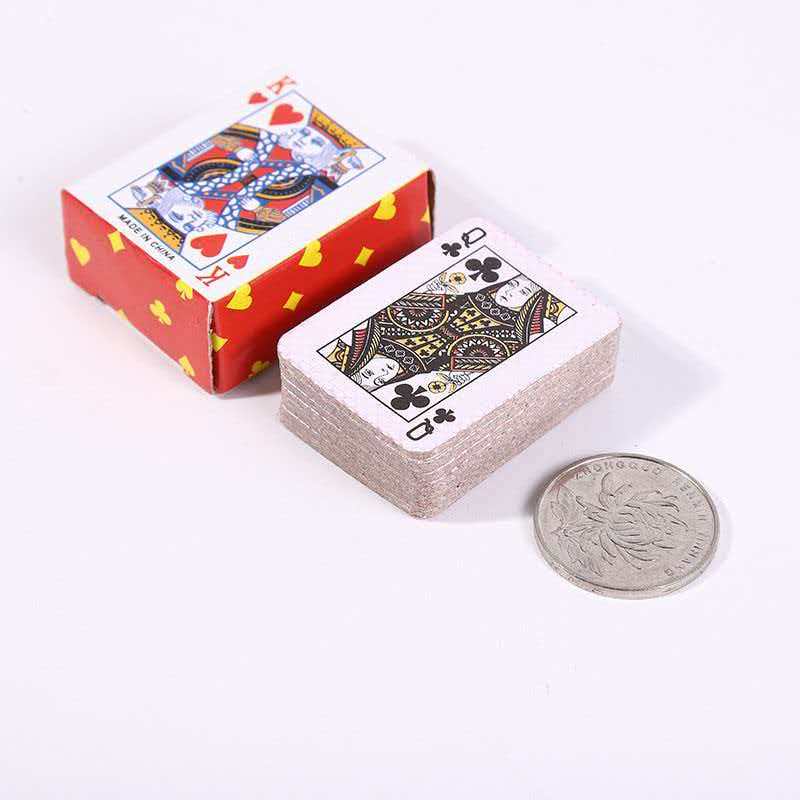 5PCS Mini Poker Playing Cards  - Party Games Juegos De Mesa 评论和价格