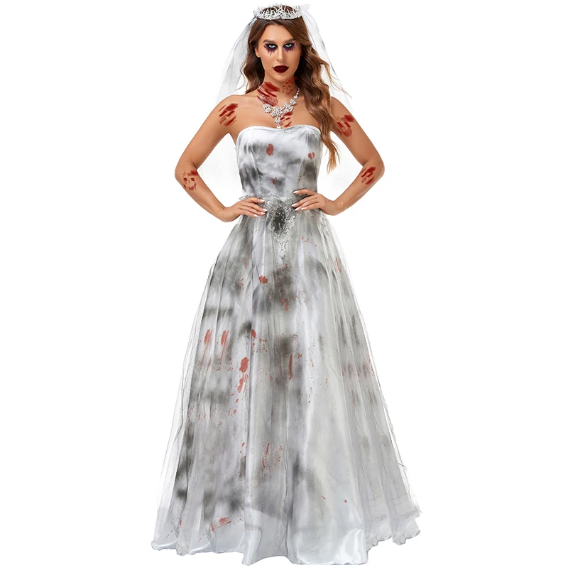 Carnival Lady Corpse Bride Cos - Zombie Party Games 评论和价格