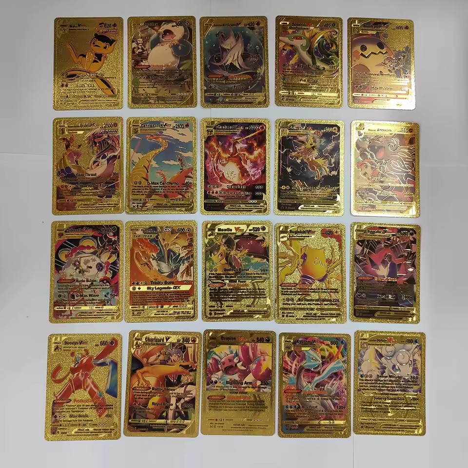 New 55PCS Pokémon Cards Vmax G - Party Games No Props 评论和价格