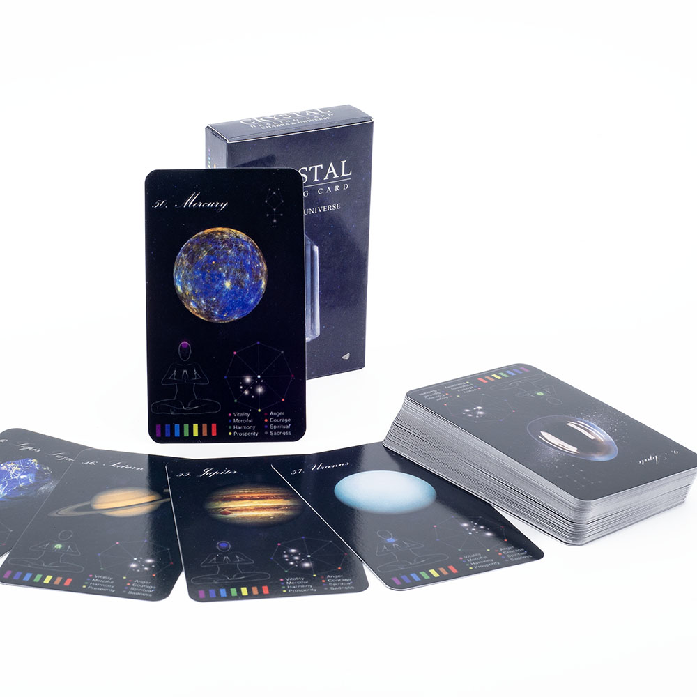 Crystals Healing Cards 60-Card - Zodiac Party Games 评论和价格