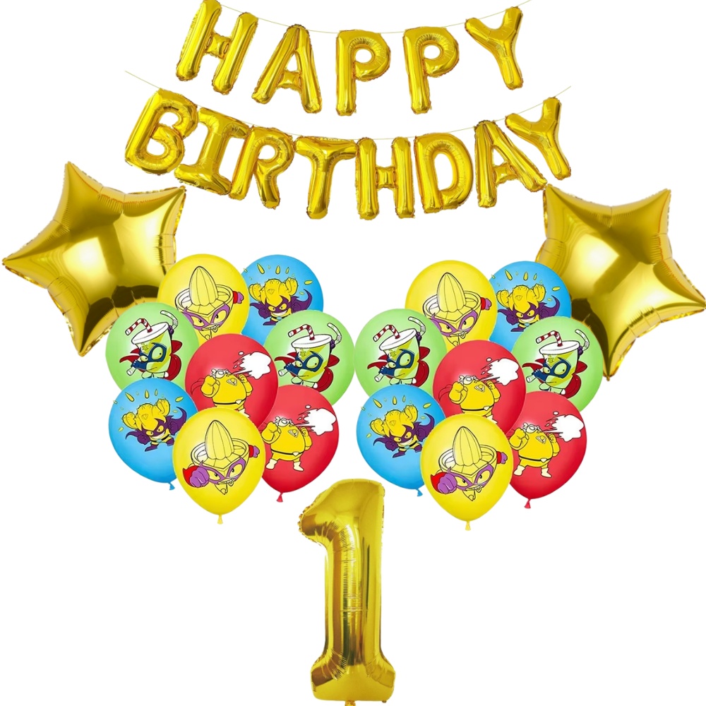 Superthings Theme Birthday Par - Party Games No Props 评论和价格