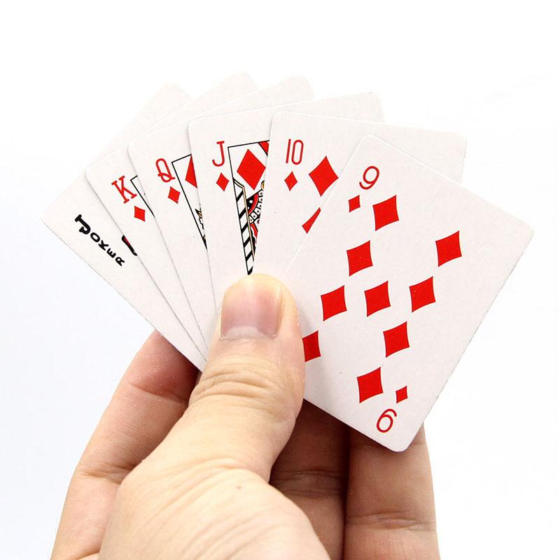 Mini Poker Playing Cards Festi - Party Games Juegos De Mesa 评论和价格