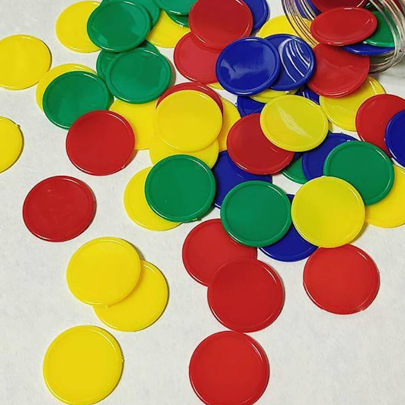Bingo Markers Chips 37MM 4 Col - Party Games Juegos De Mesa 评论和价格