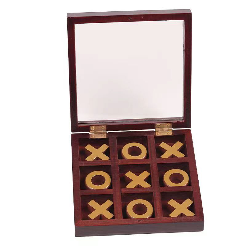 3D Tic Tac Toe Game Wood XOXO  - Party Games Juegos De Mesa 评论和价格
