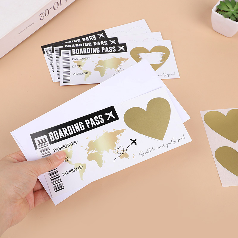5Sheets Boarding Pass Scratch  - Party Games Game Pass 评论和价格