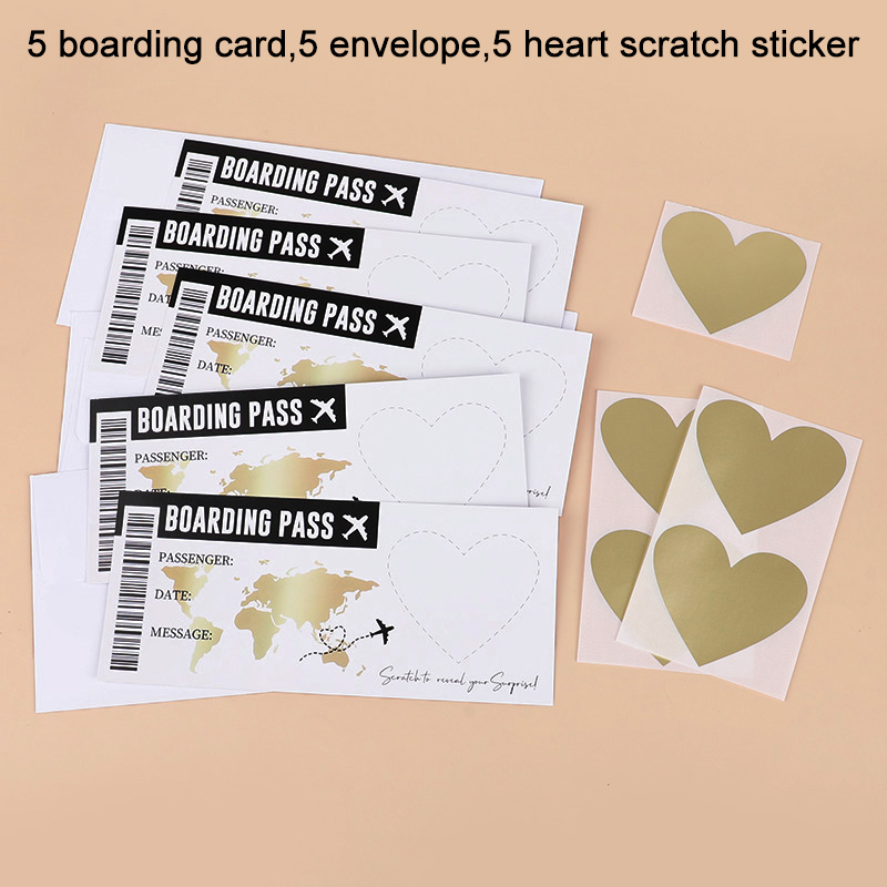 5Sheets Boarding Pass Scratch  - Party Games Game Pass 评论和价格