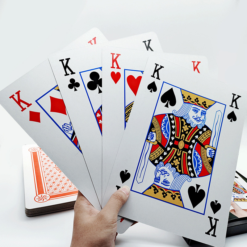 Oversized Playing Cards Jumbo  - Party Games Juegos De Mesa 评论和价格