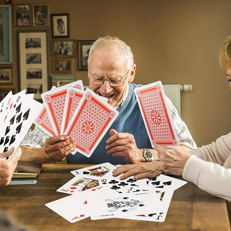 Oversized Playing Cards Jumbo  - Party Games Juegos De Mesa 评论和价格